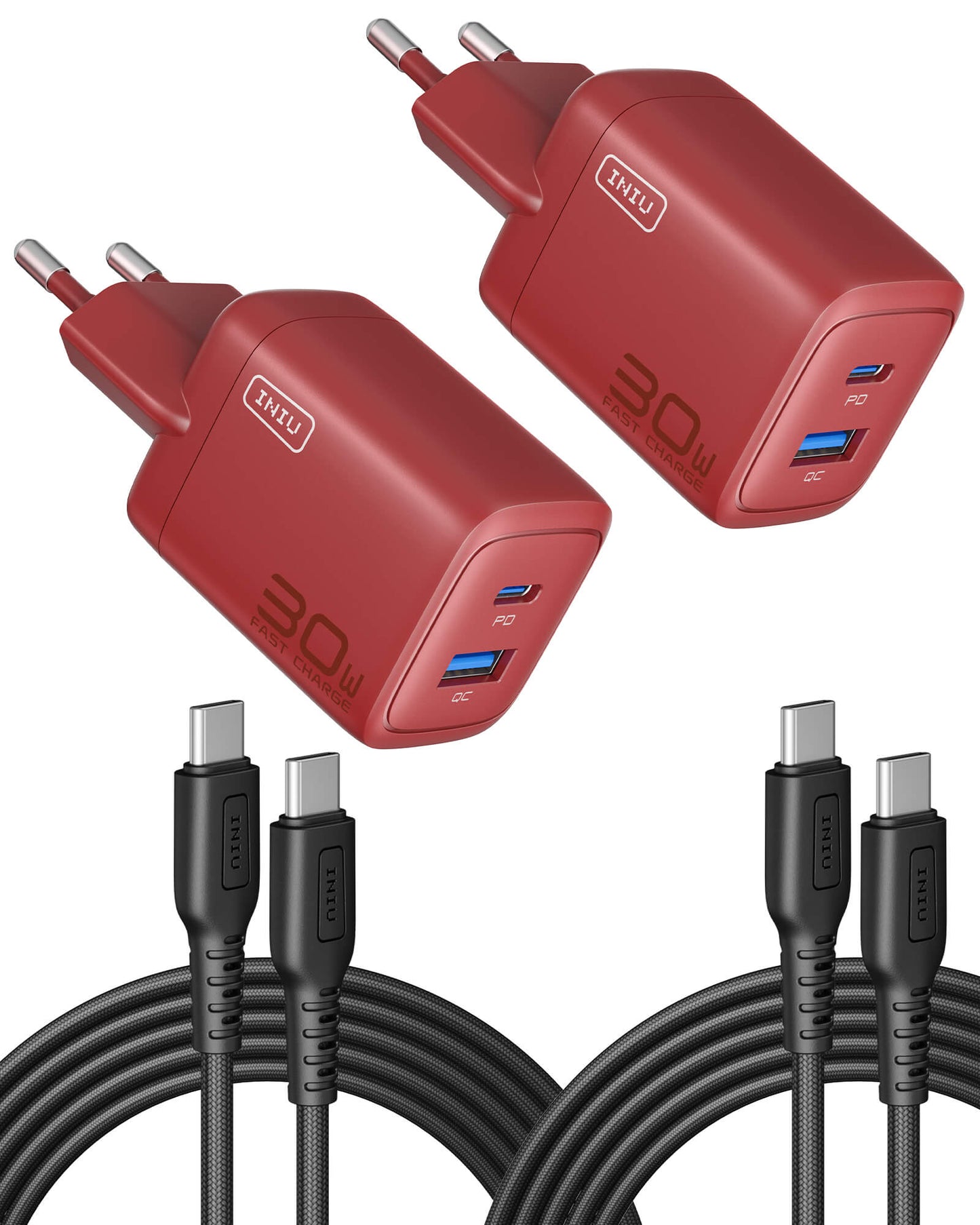 INIU A12-E1 Dual Port Charger 30W