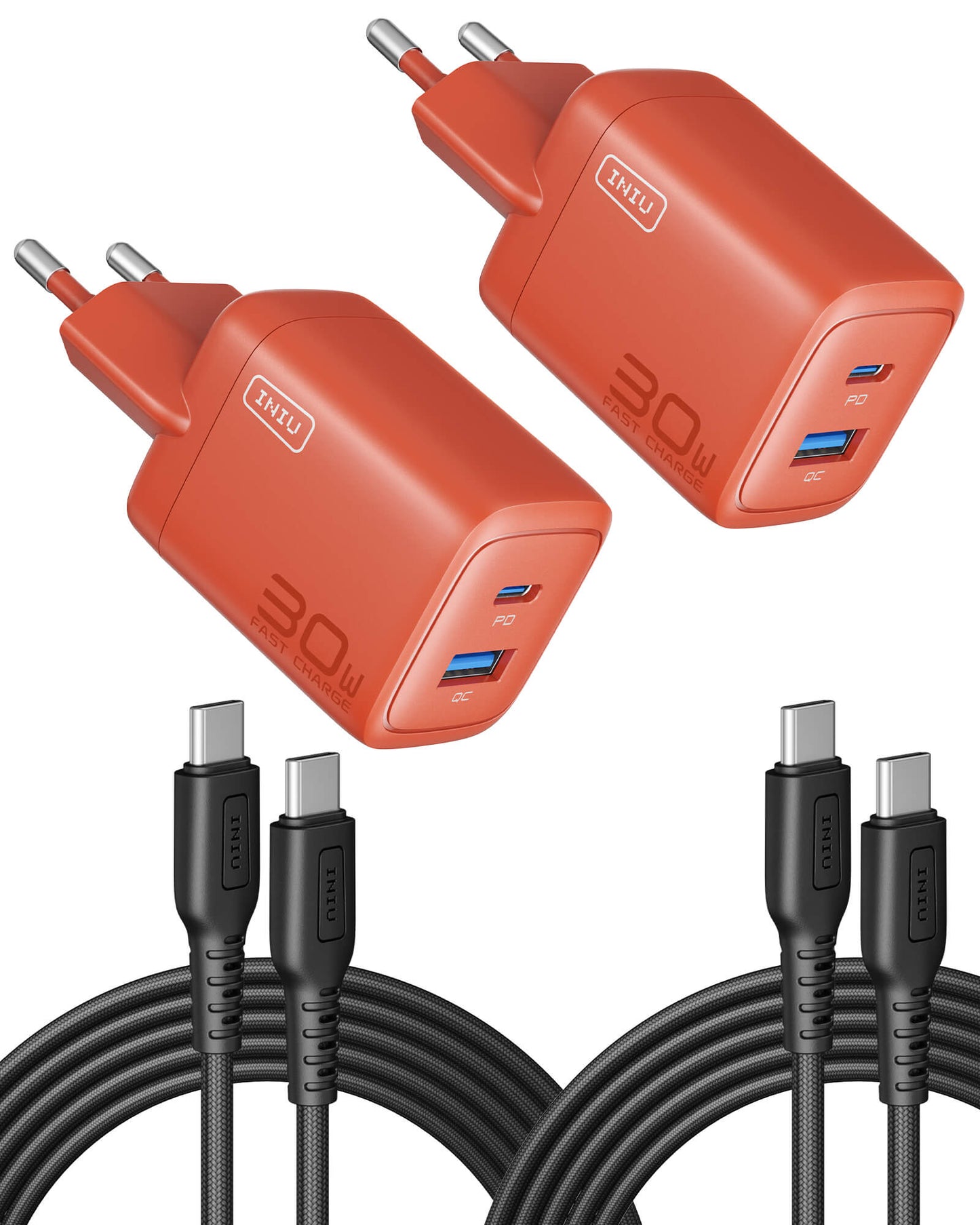 INIU A12-E1 Dual Port Charger 30W