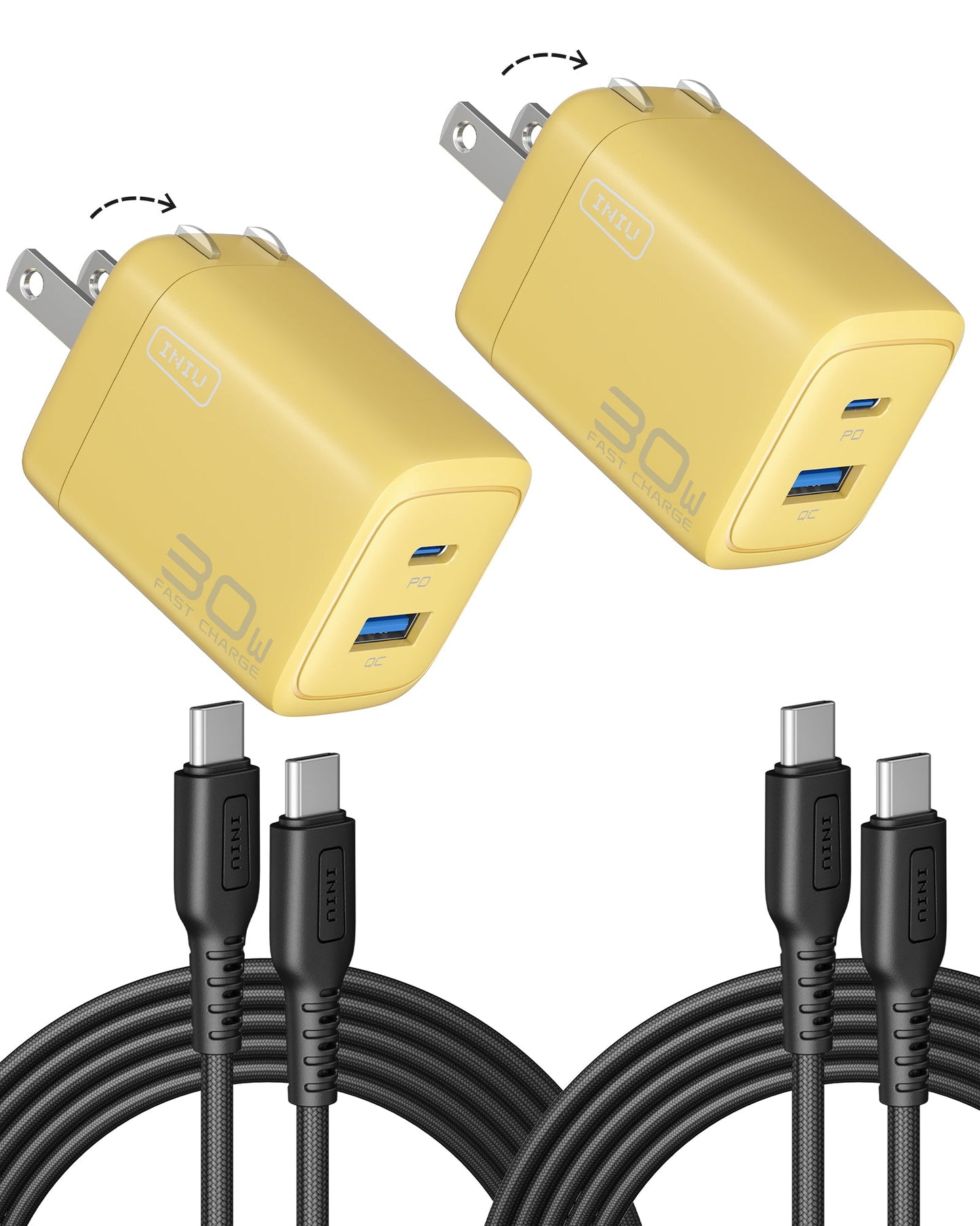 INIU A12-E1 Dual Port Charger 30W
