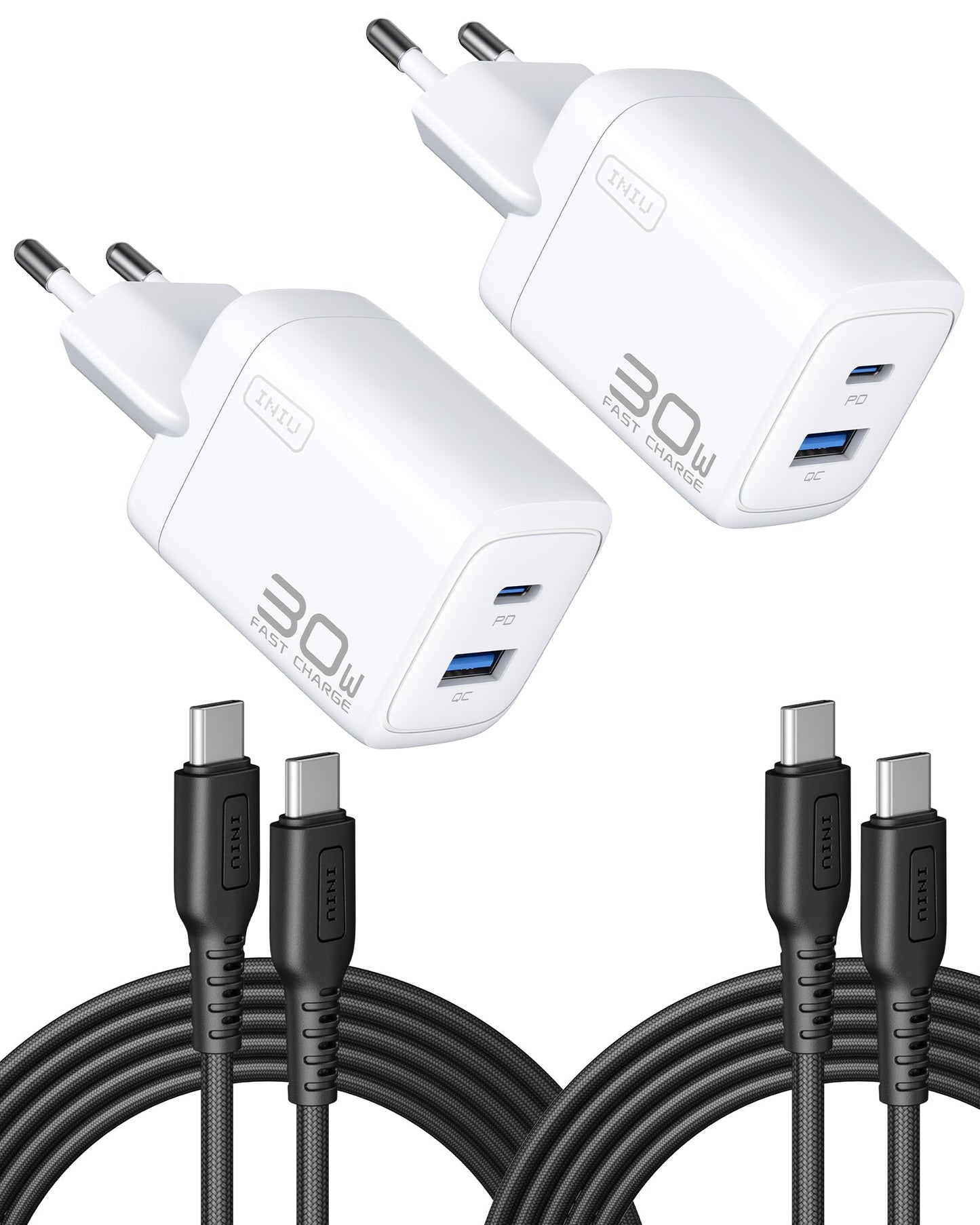 INIU A12-E1 Dual Port Charger 30W