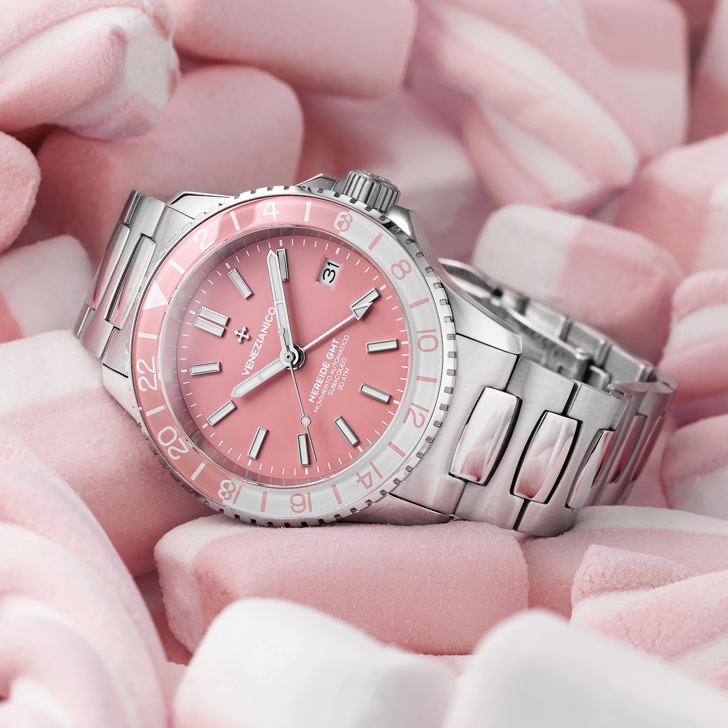 Nereide GMT 'Rosa' - 3521506C