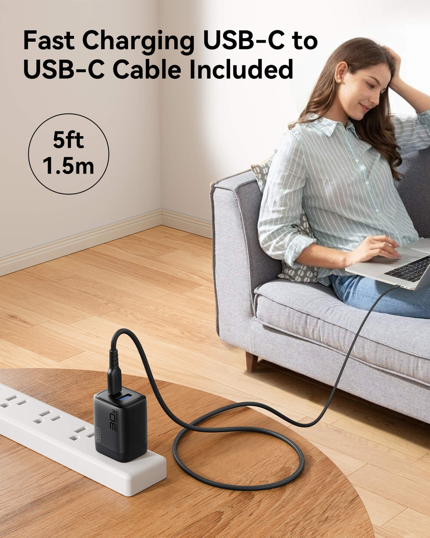 INIU A12-E1 Dual Port Charger 30W