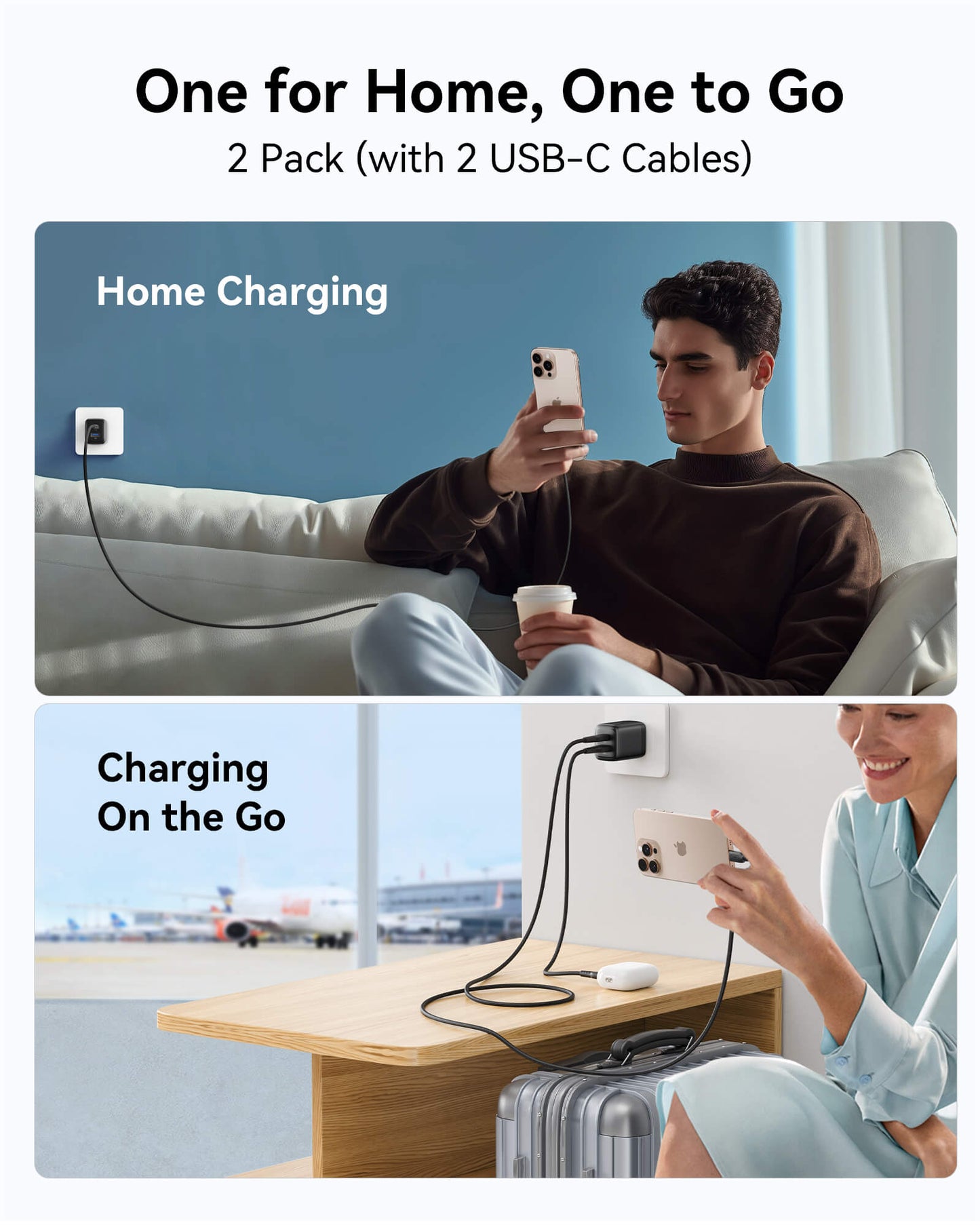 INIU A12-E1 Dual Port Charger 30W