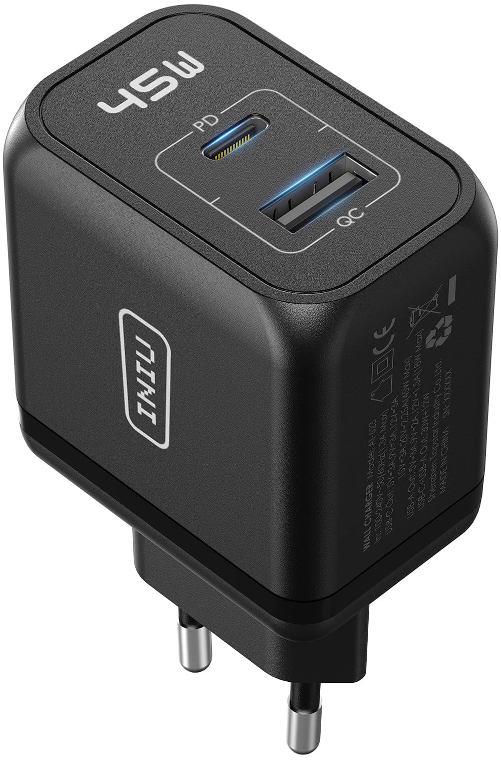 INIU I623 2-Port 45W Super Fast Charger
